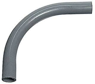 Sch 40 90 Degree Rigid Non-Metallic PVC ELBOW; 1-1/2 inch, Plain A9398