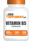 Vitamin B5 Pantothenic Acid 500mg Capsules T769188