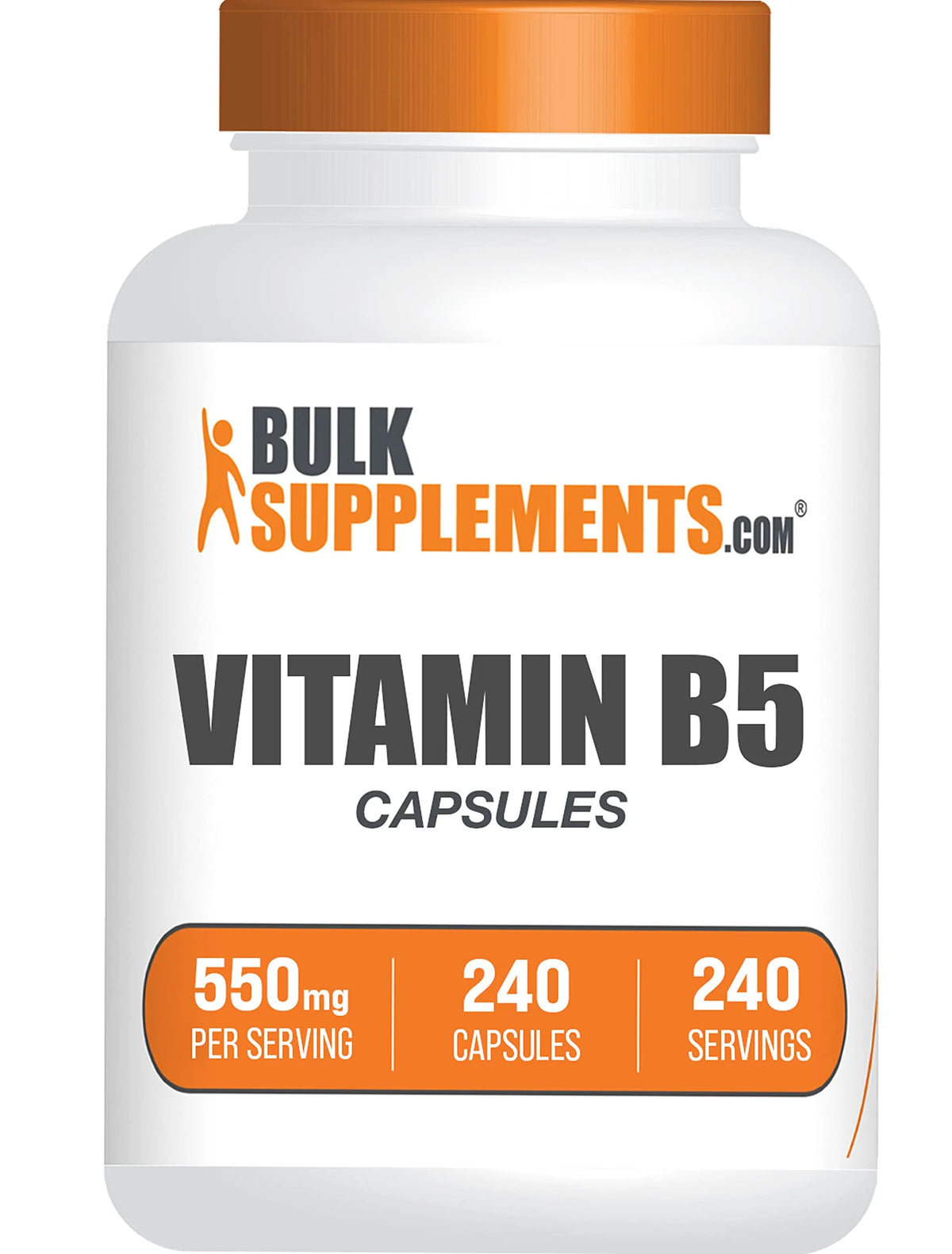 Vitamin B5 Pantothenic Acid 500mg Capsules T769188
