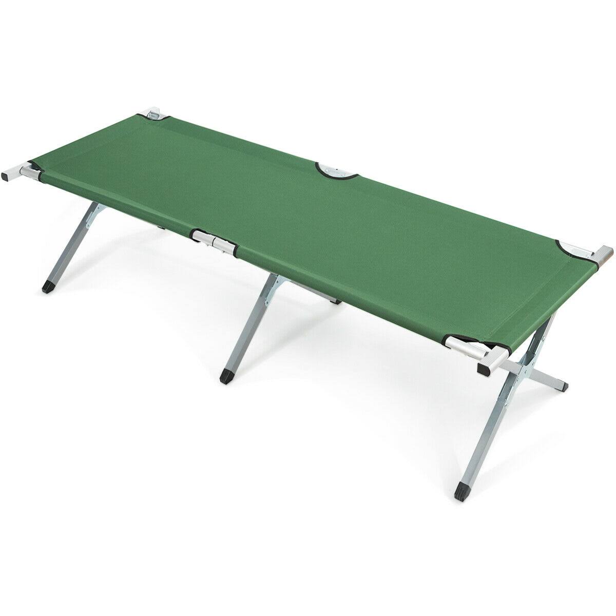 Heavy-Duty Folding Camping Cot with Carry Bag E99681