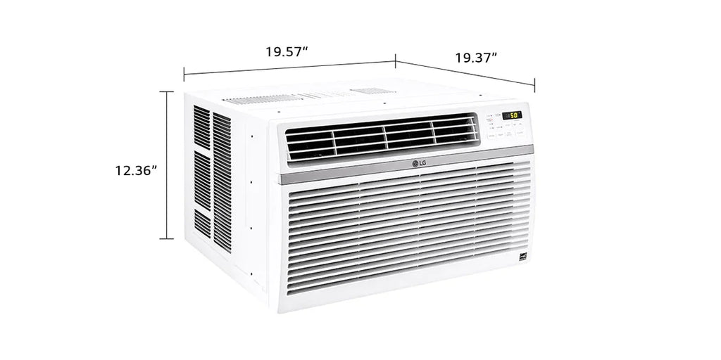 8,000 BTU Window-Mounted Air Conditioner with Remote Control N88799