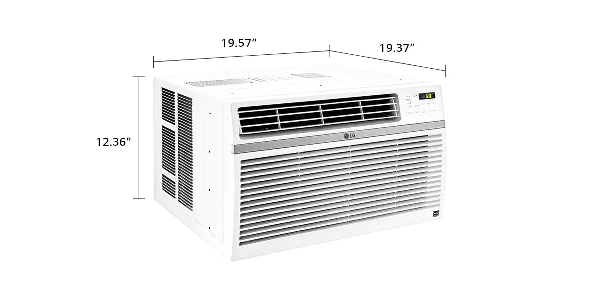 8,000 BTU Window-Mounted Air Conditioner with Remote Control N88799