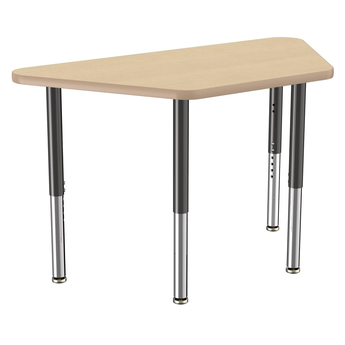 24in x 48in Trapezoid T-Mold Adjustable Activity Table D330075