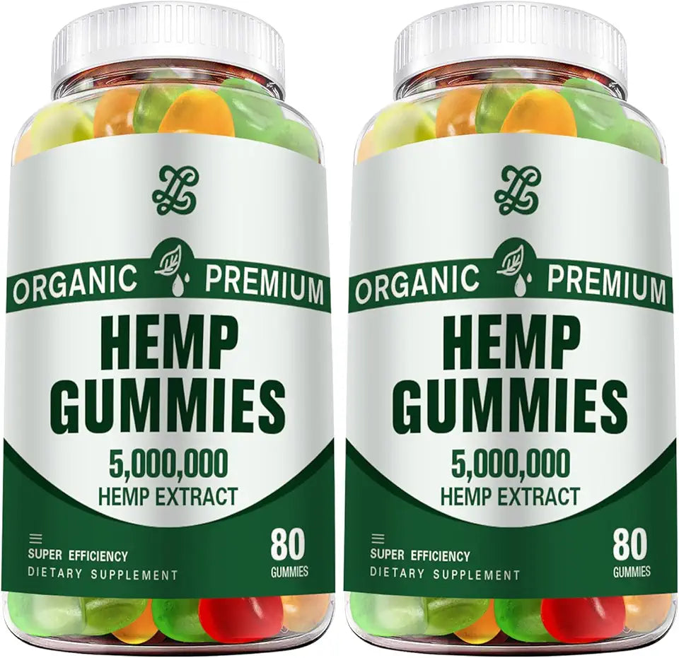 High Potency Organic Hemp Oil Gummies 2 Packs W811411