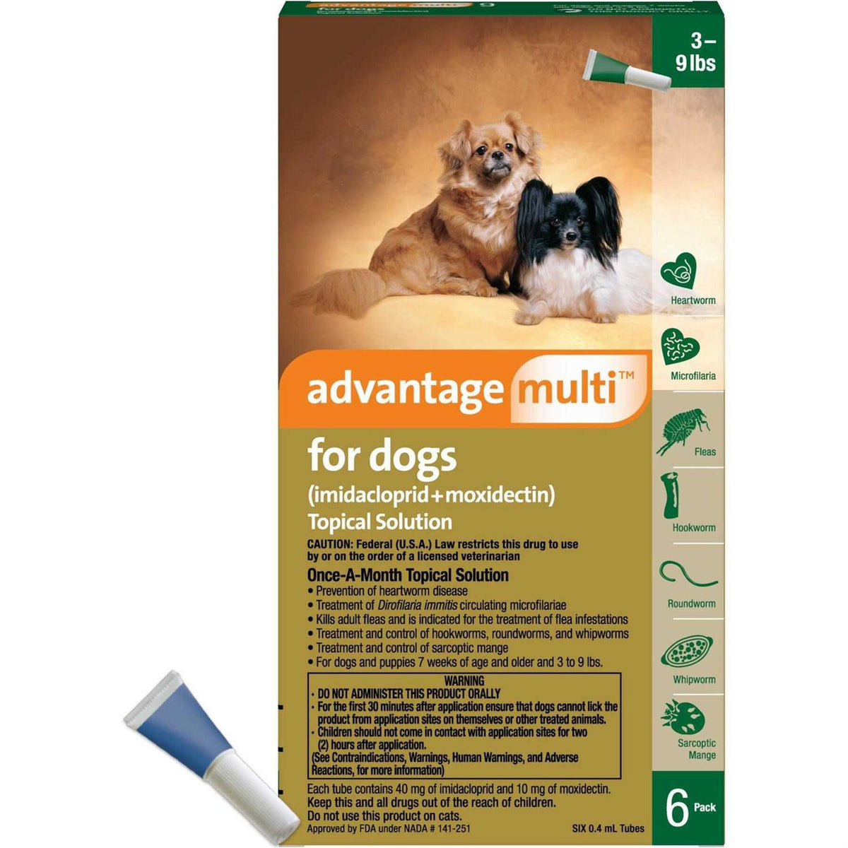 Advantage Multi for Dogs F613432
