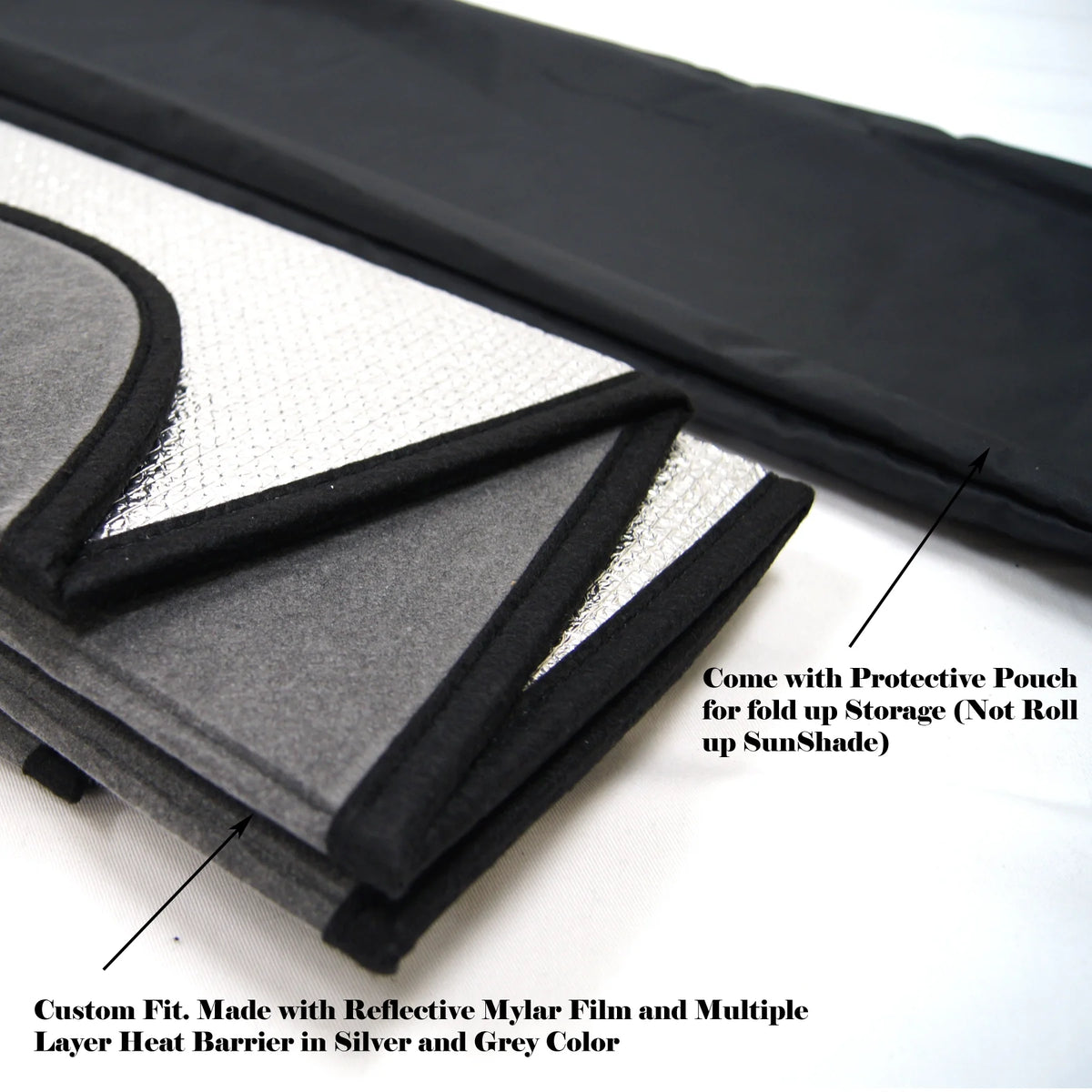 Custom Fit Windshield Sun Shade Protector P91048