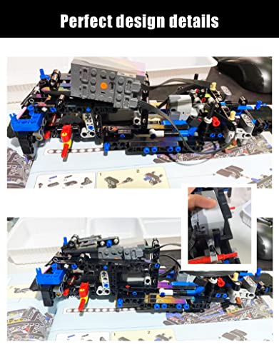 Upgrade Kit for Lego Technic Fast and Furious Dom's Dodge Charger 42111 Y3104