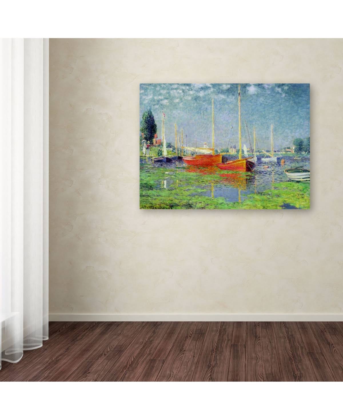 Monet Argenteuil Canvas Art Q465