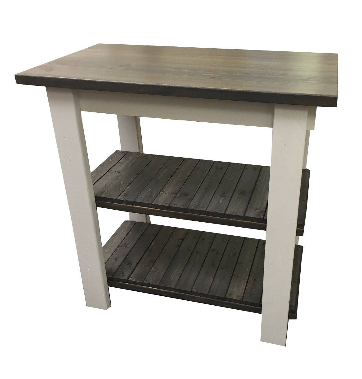 Cottage Kitchen Island 30x22 Y633