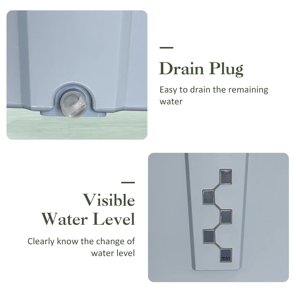 20L Portable Evaporative Air Cooler Fan Humidifier G3654