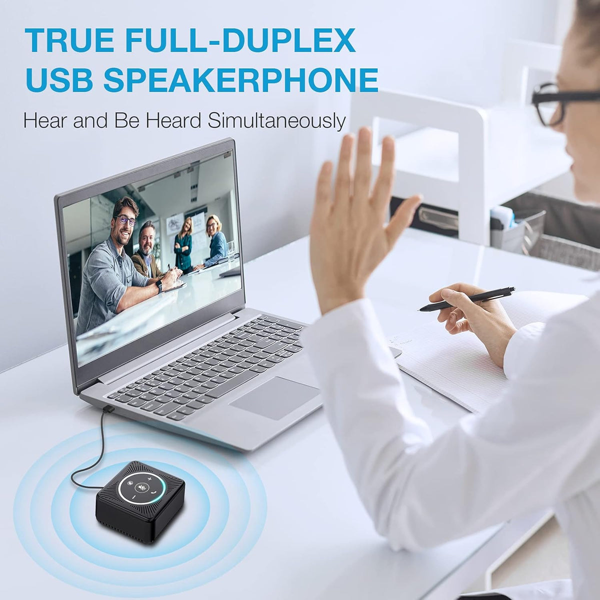 USB Speakerphone with Microphone J63294
