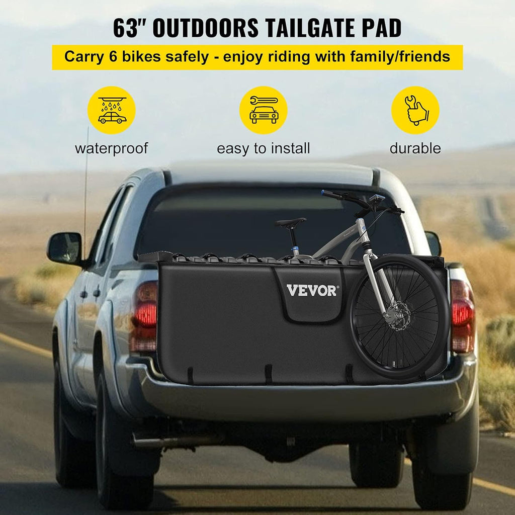 63 Wide Tailgate Bike Pad for 6 Bikes R740530