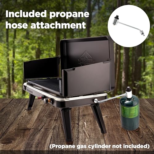 2-in-1 Gas Camping Grill and Griddle Combo G8069