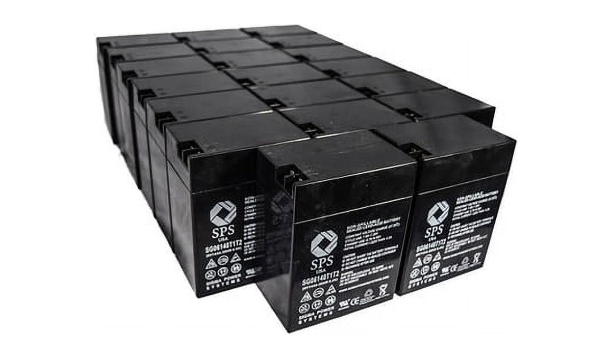 20 PACK 6 V 14 Ah Replacement Battery with Terminal T1T2 J231814