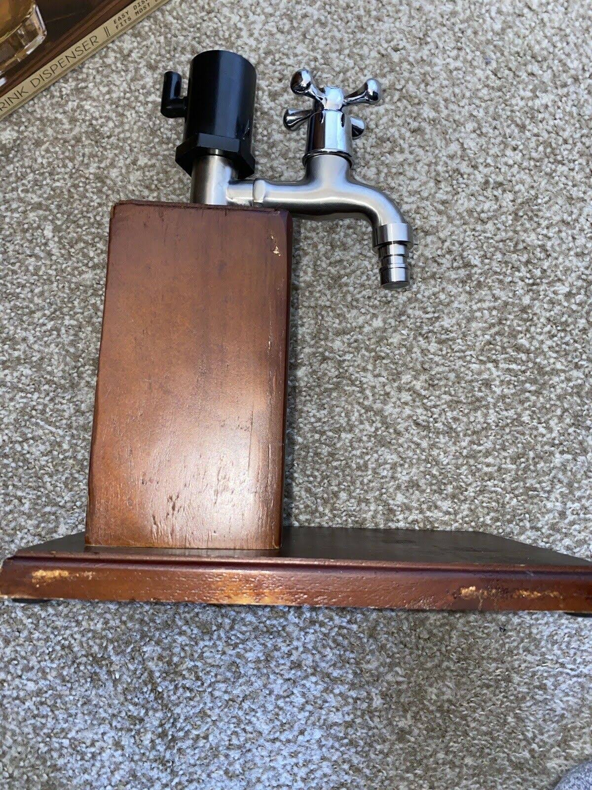 Vintage Wood Drink Dispenser L28592