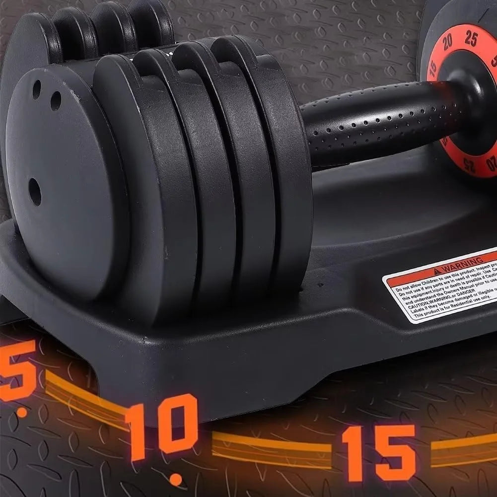Adjustable Dumbbell Set with Anti-Slip Handle C738261