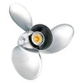15-3/4x22D x 18x22P LH Rotation 3-Blade Stainless Steel Thru Hub Exhaust Propeller M542767