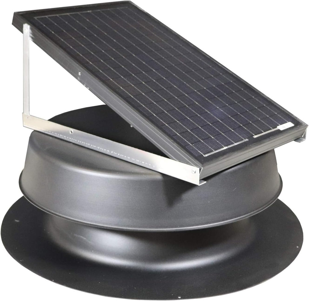 Solar Attic Fan 32-watt Black X273