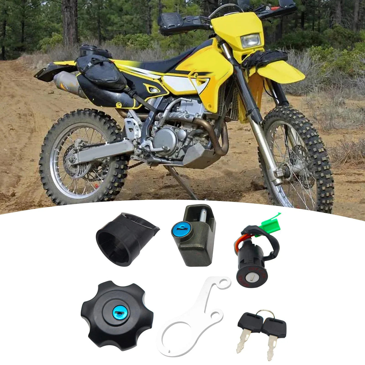Motorcycle Lock Set D9077