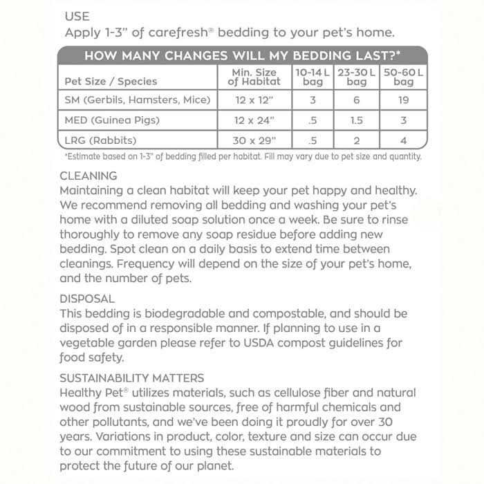 White Small Pet Bedding P1327