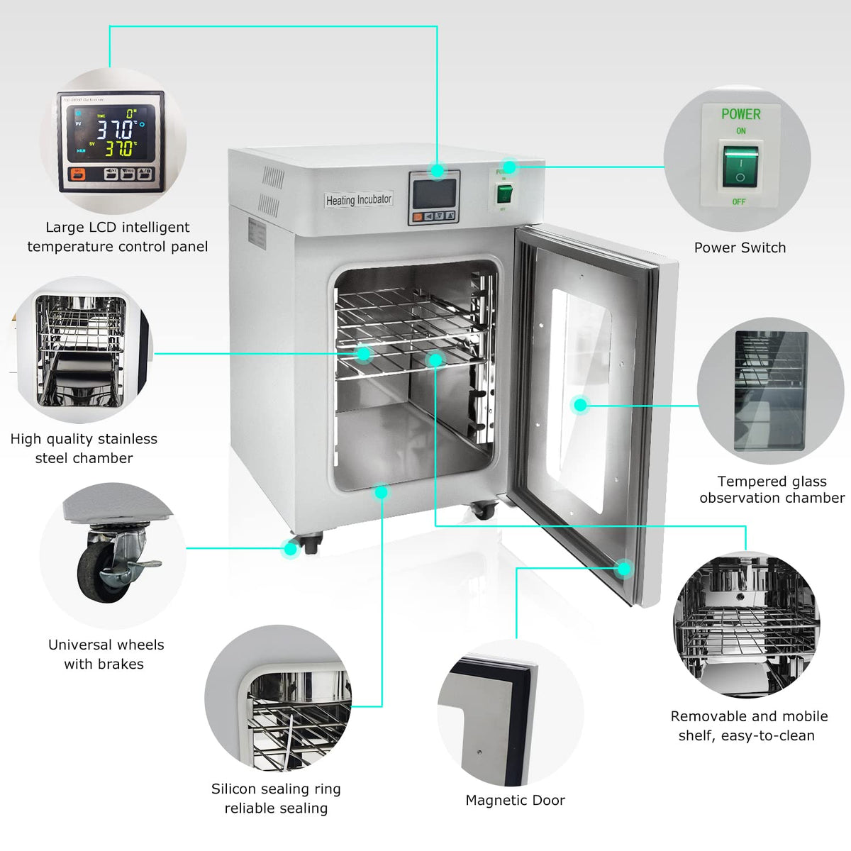 18L Digital Incubator D9395