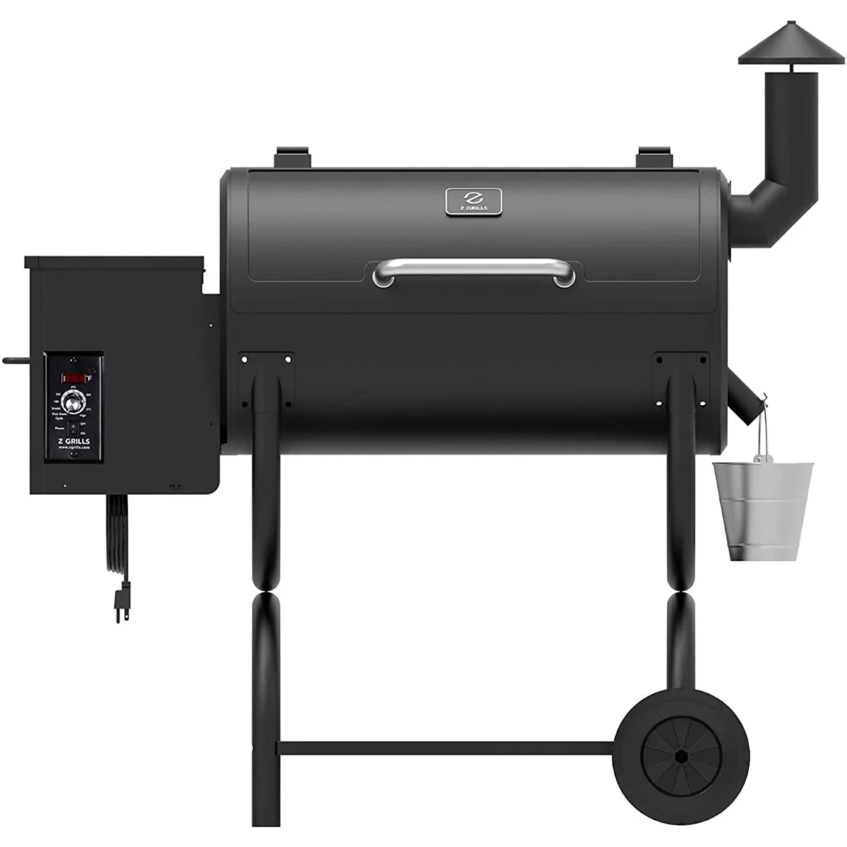 560 sq. in. Wood Pellet Grill & Smoker, 8 in 1 BBQ Grill D295449