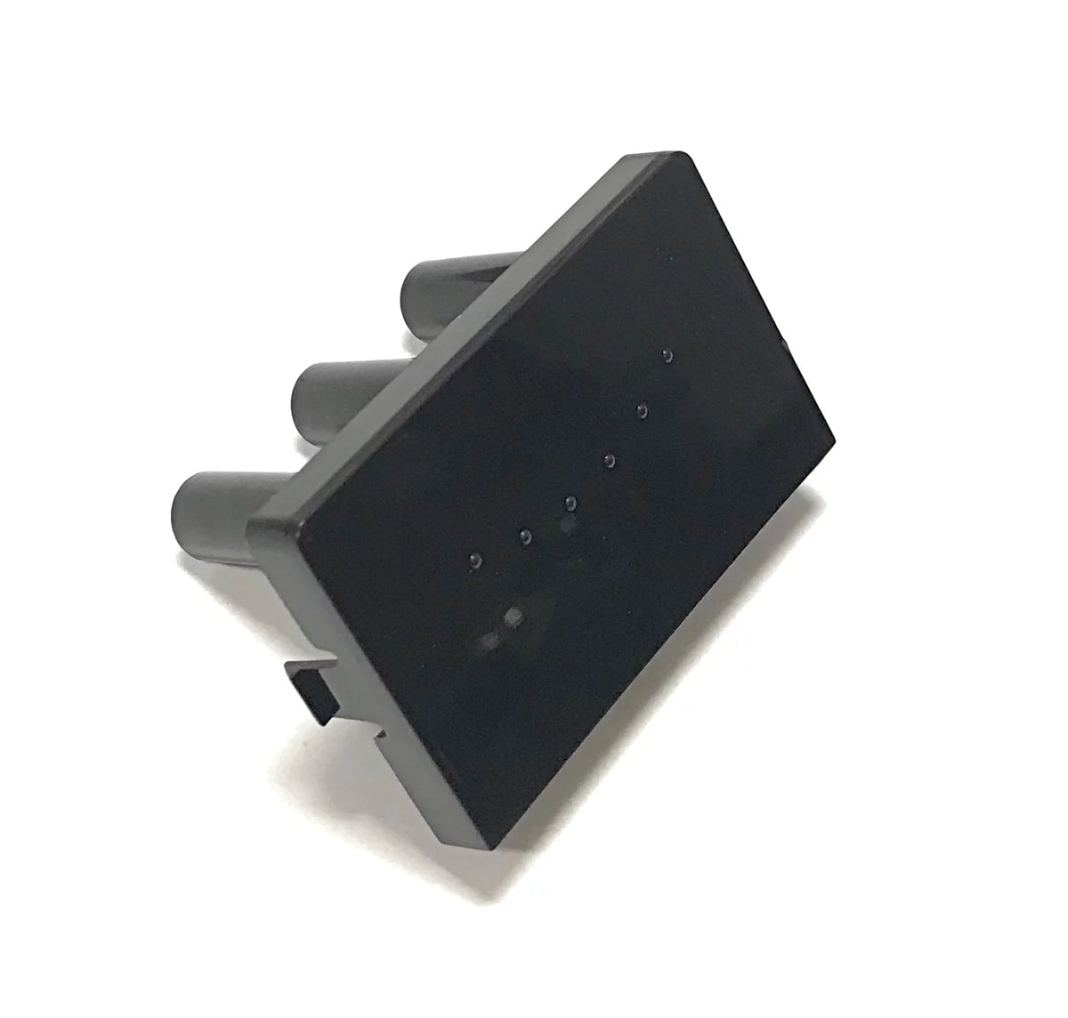 Black Microwave Open Button H338