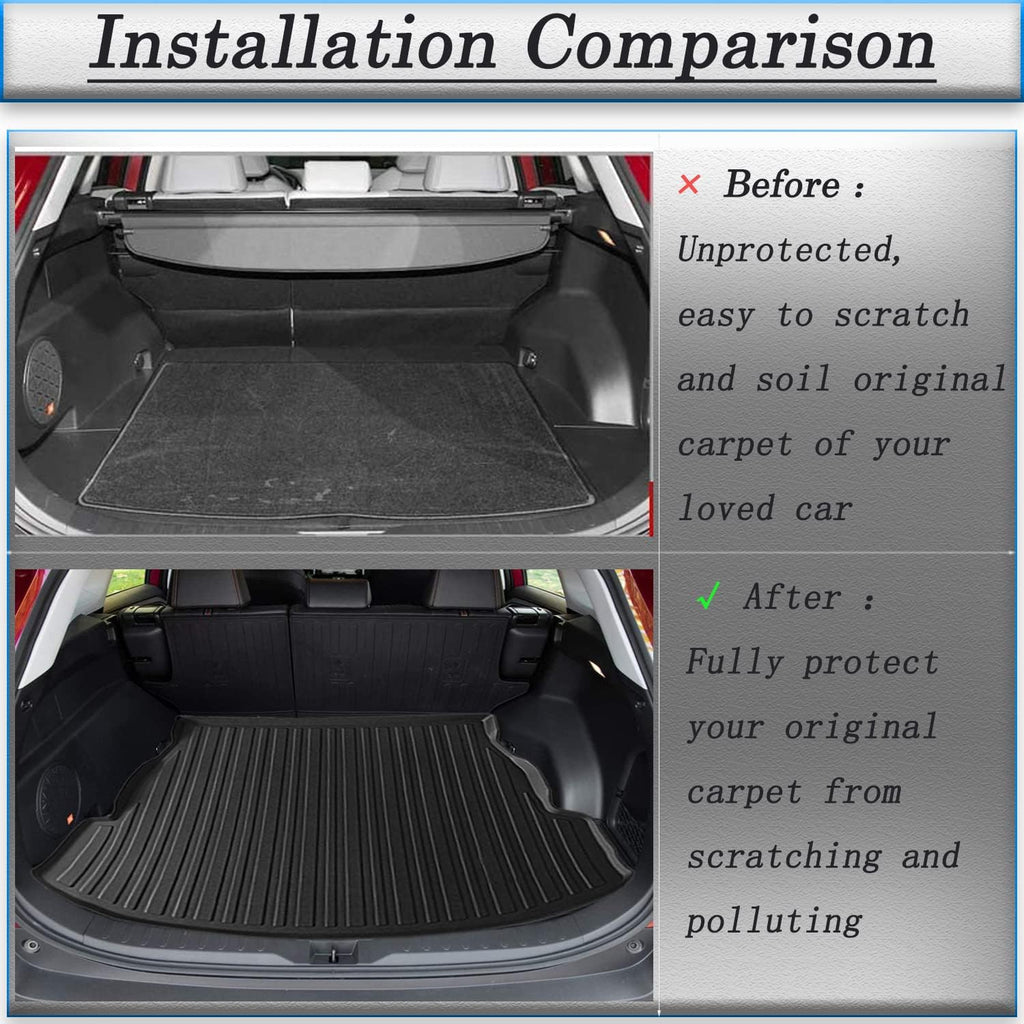 All-Weather Rear Trunk Tray Cargo Mat Protector B75352