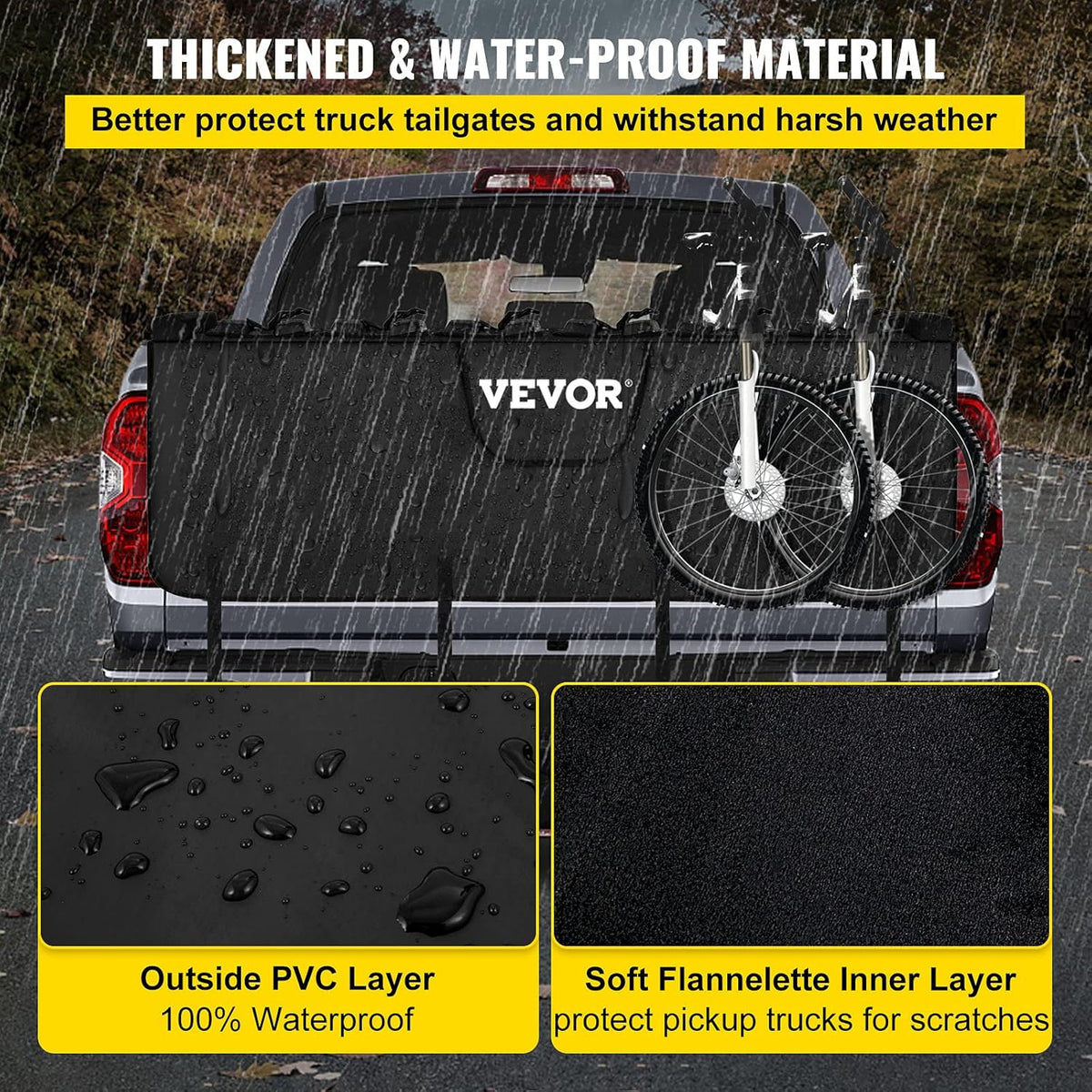63 Wide Tailgate Bike Pad for 6 Bikes R740530