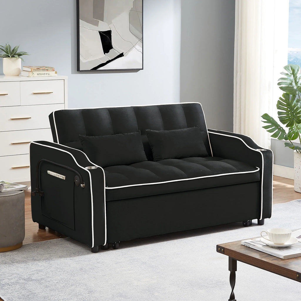 Oversized Convertible Sleeper Sofa Chair Bed L918090