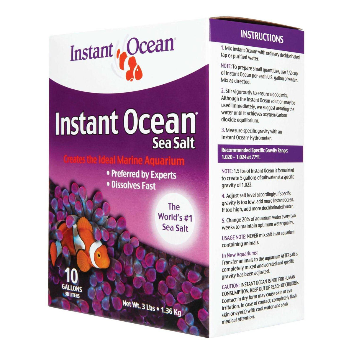 Sea Salt for Marine Aquariums N65659