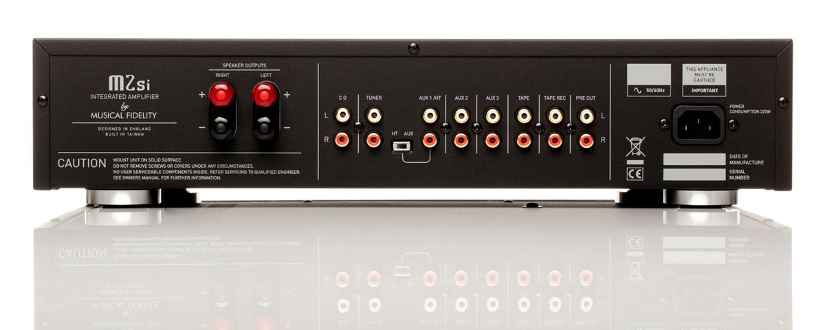 Black Stereo Integrated Amplifier O77214