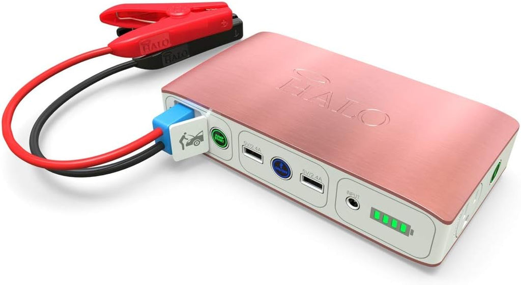 Black Graphite Portable Phone Laptop Charger Car Jump Starter with AC Outlet and Car Charger S8120