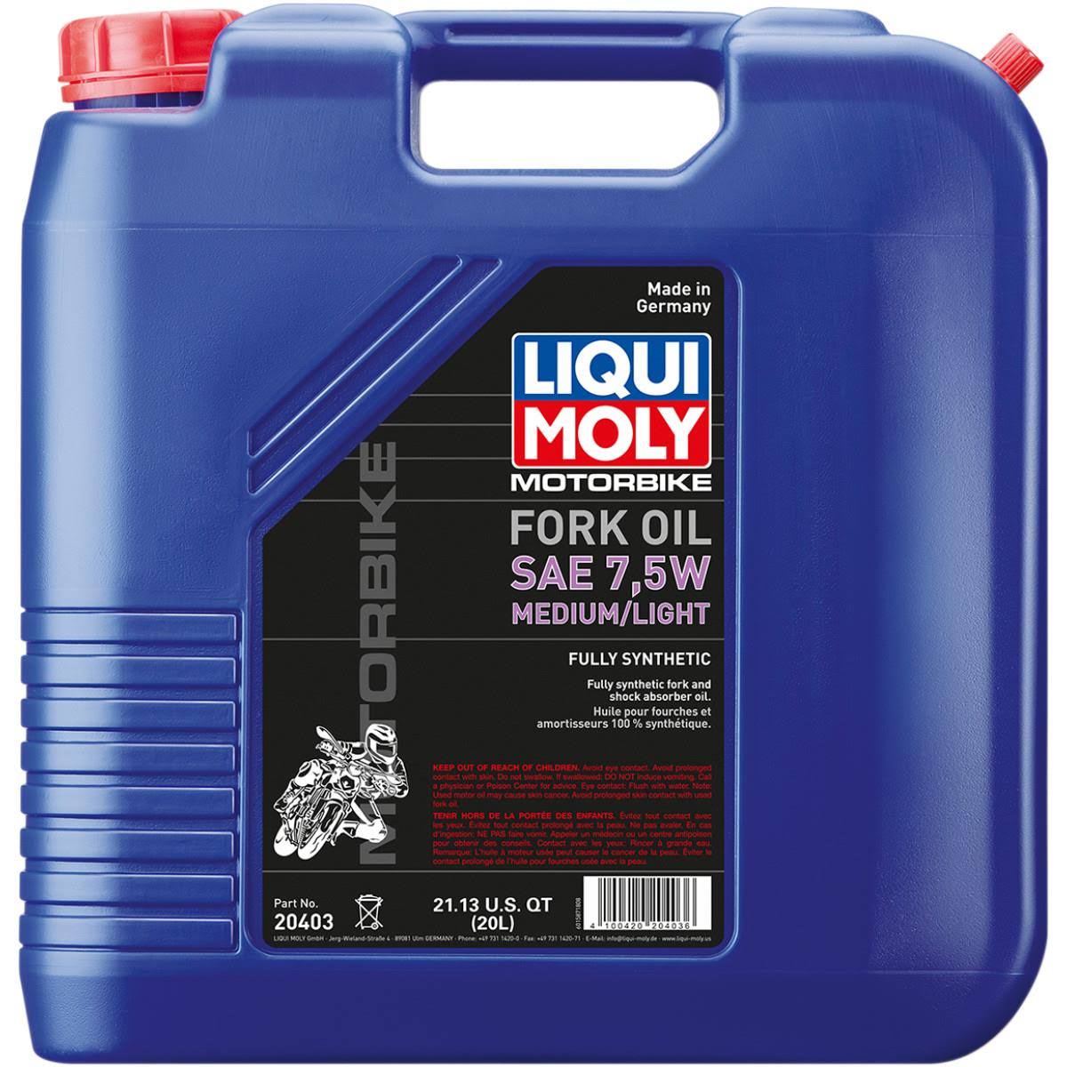 Fork Oil 7.5W 20L U568456