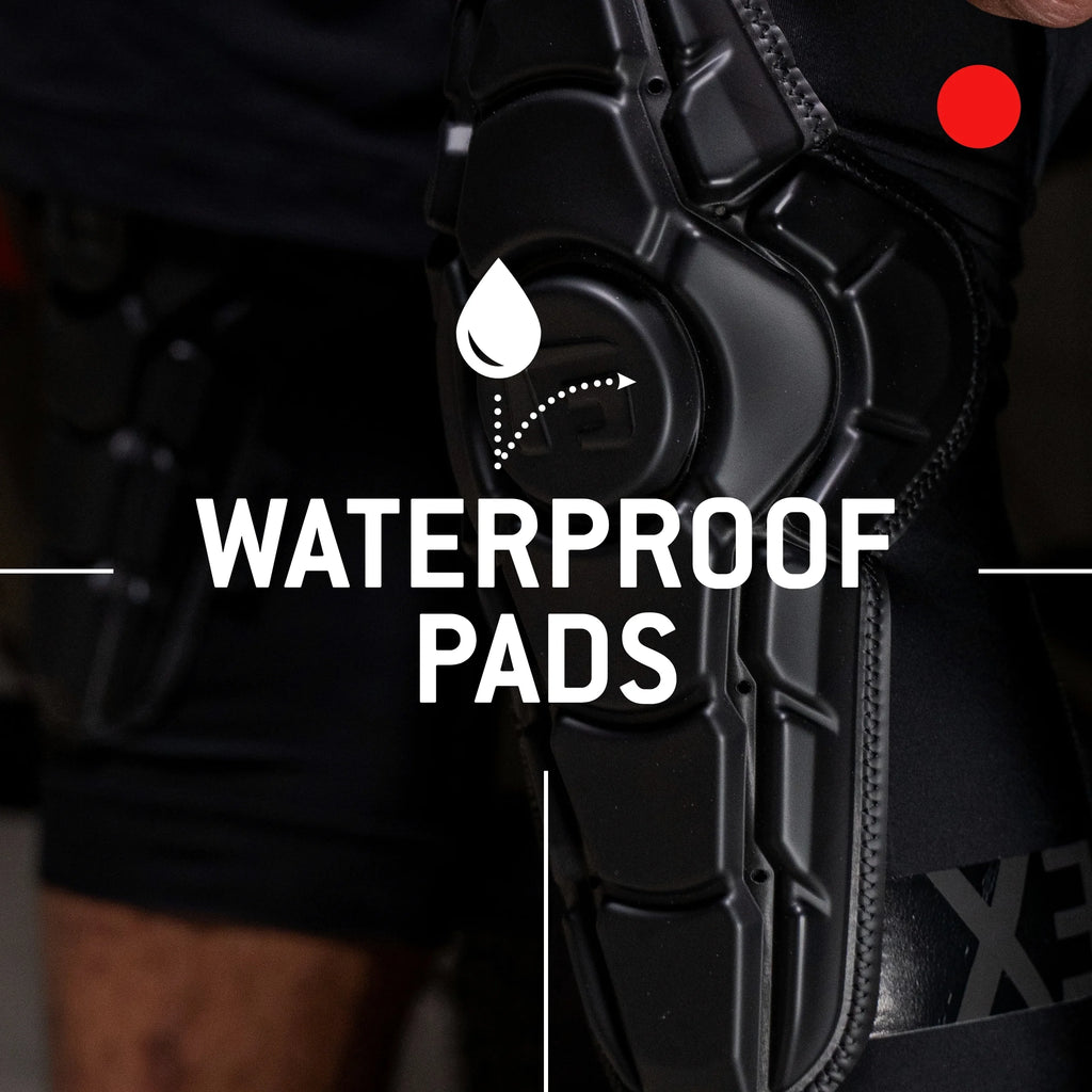 Triple Matte Black Youth S/M Knee Pads R49725