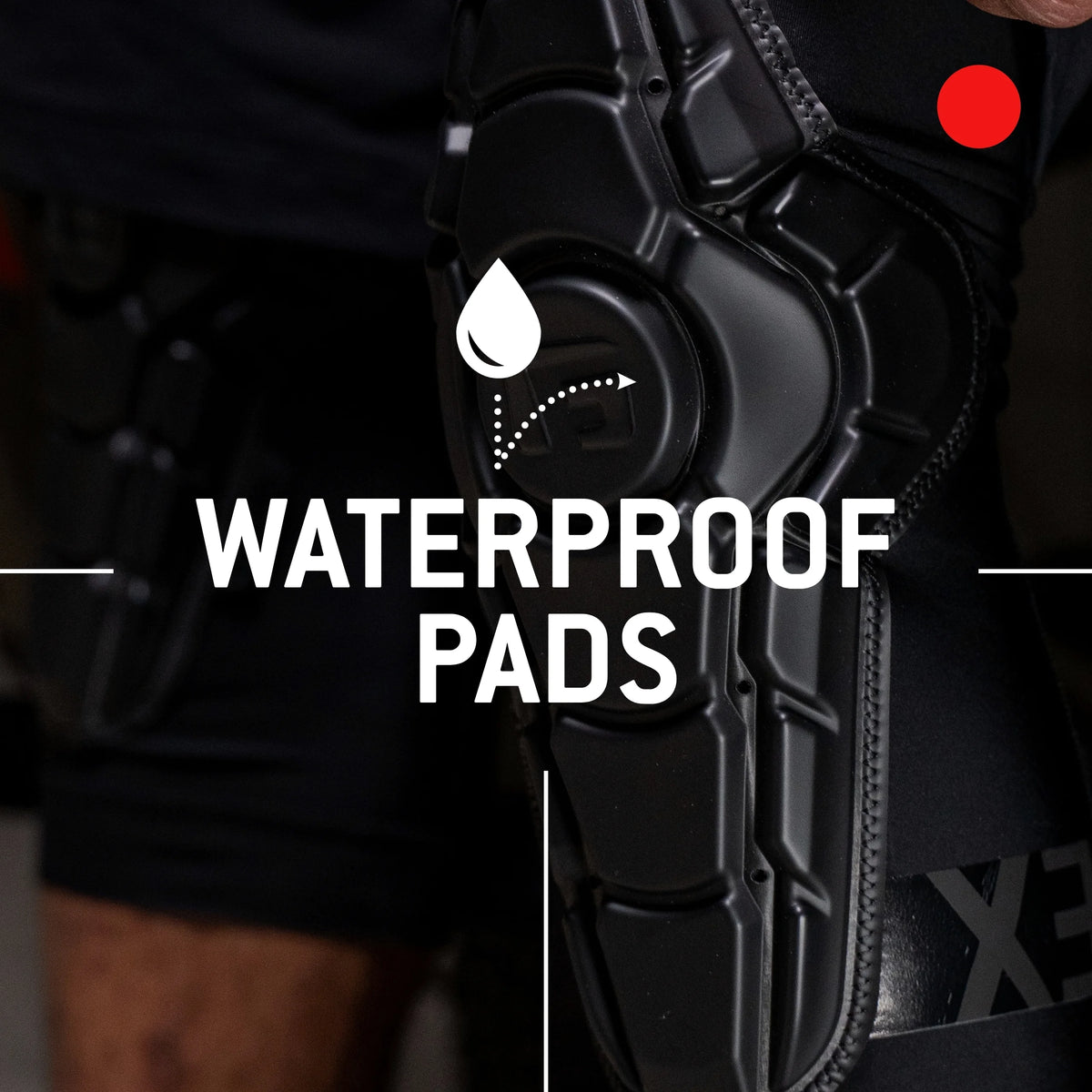 Triple Matte Black Youth S/M Knee Pads R49725