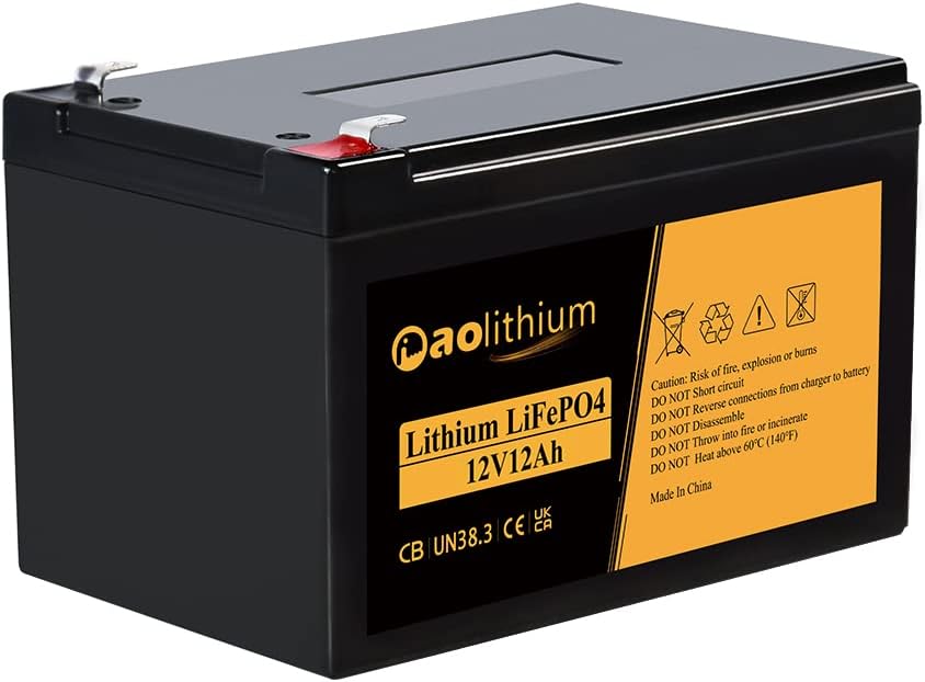 100ah 12V LiFePO4 Battery with Bluetooth A117