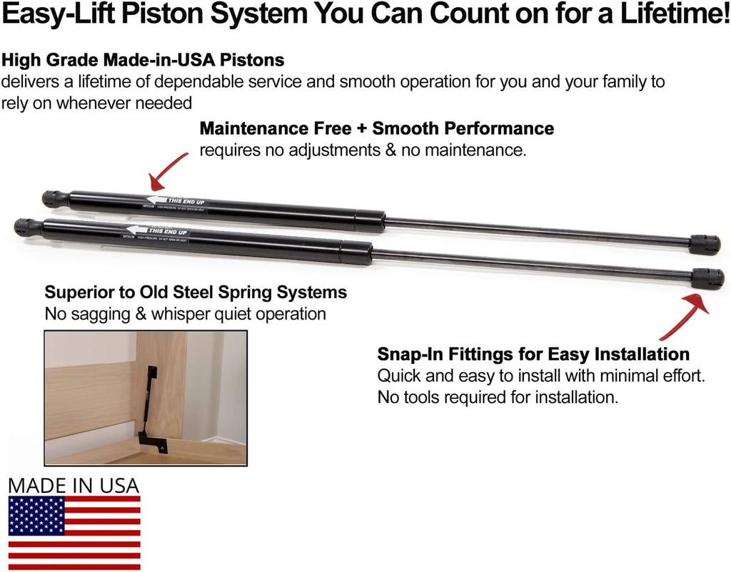 Full Size Murphy Bed Hardware Kit C25022