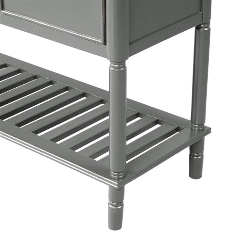 Blue Console Table with 3 Drawers H7319