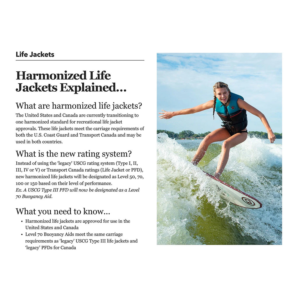 Red Large Front Zip Life Jacket J20866