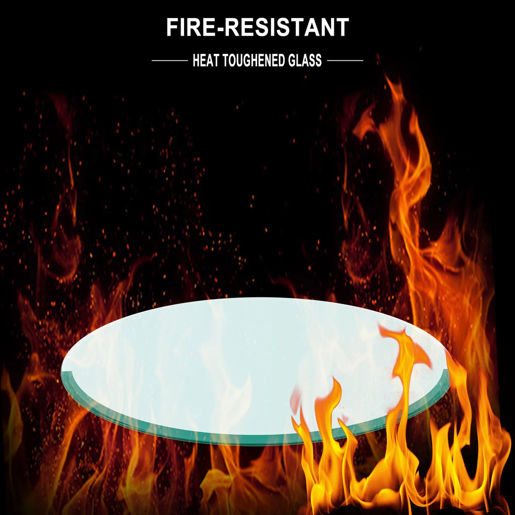 40'' Round Clear Tempered Glass Table Top N661050