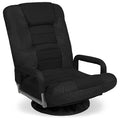 Swivel Gaming Chair 360 Degree Foldable Black/Blue K234