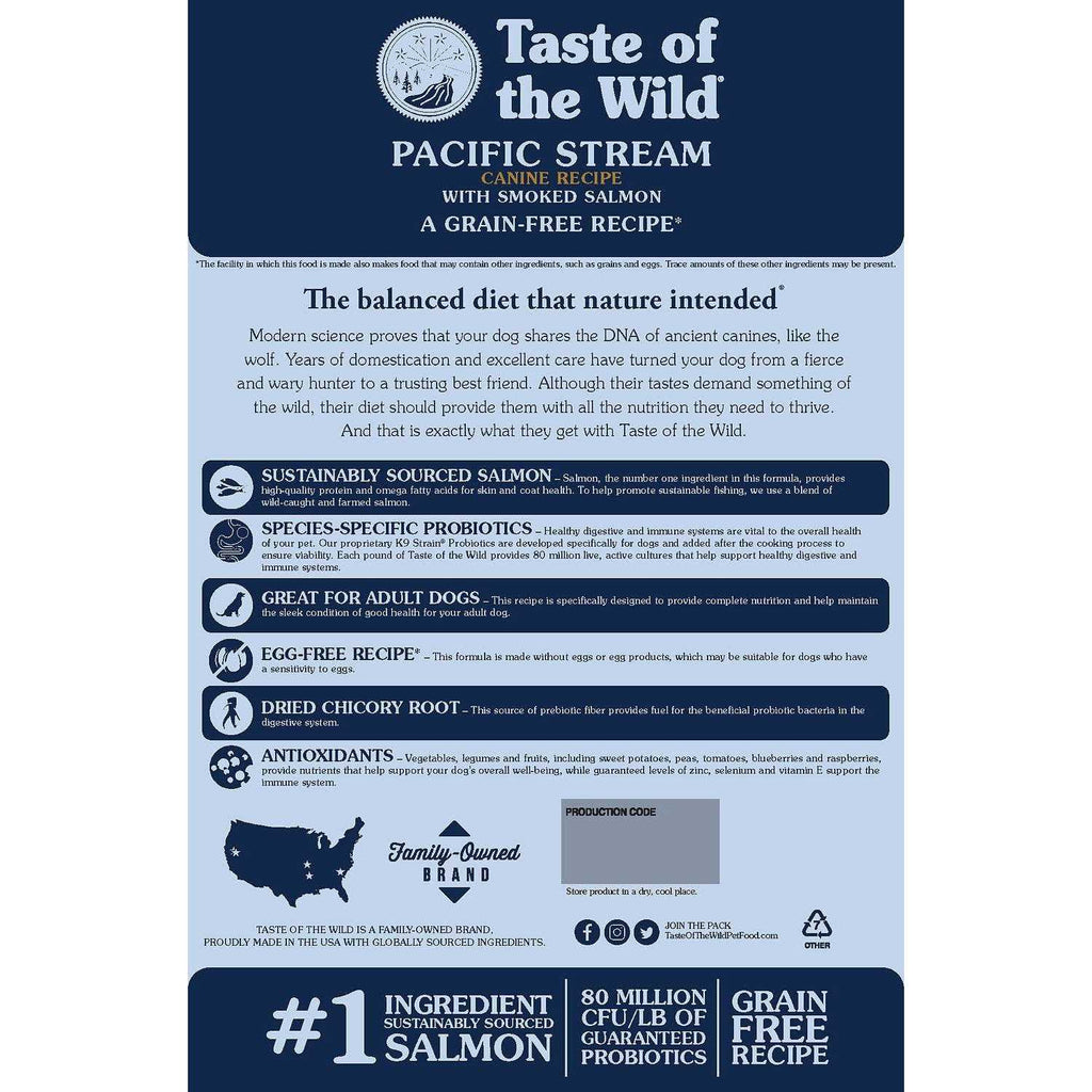 Pacific Stream Dog Food V986