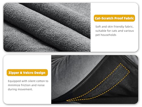 Grey Convertible Futon Sofa Bed P54032