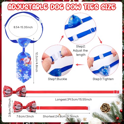 60 Pieces Christmas Dog Bandanas R355323