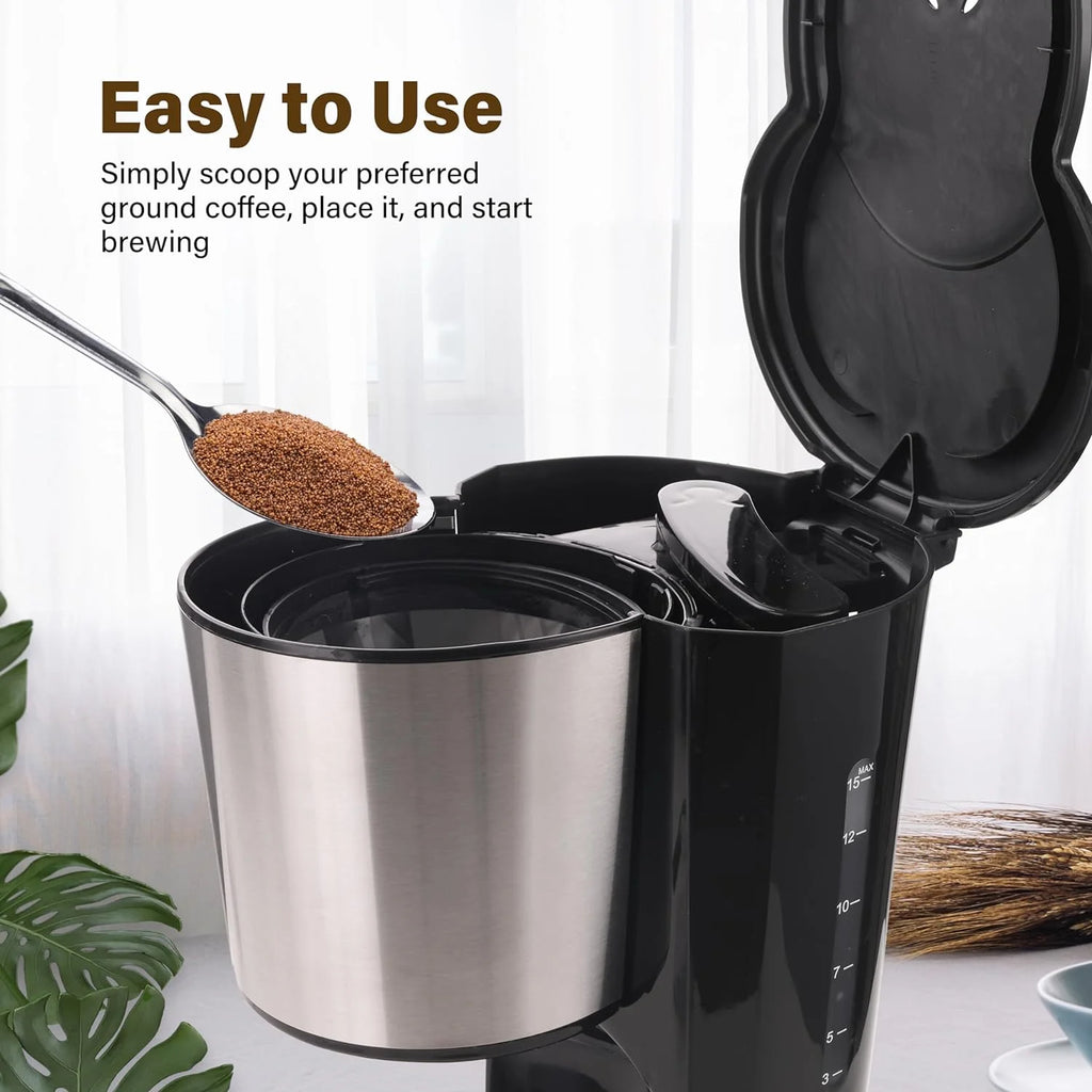 12 Cup Stainless Steel Drip Coffee Maker W14805