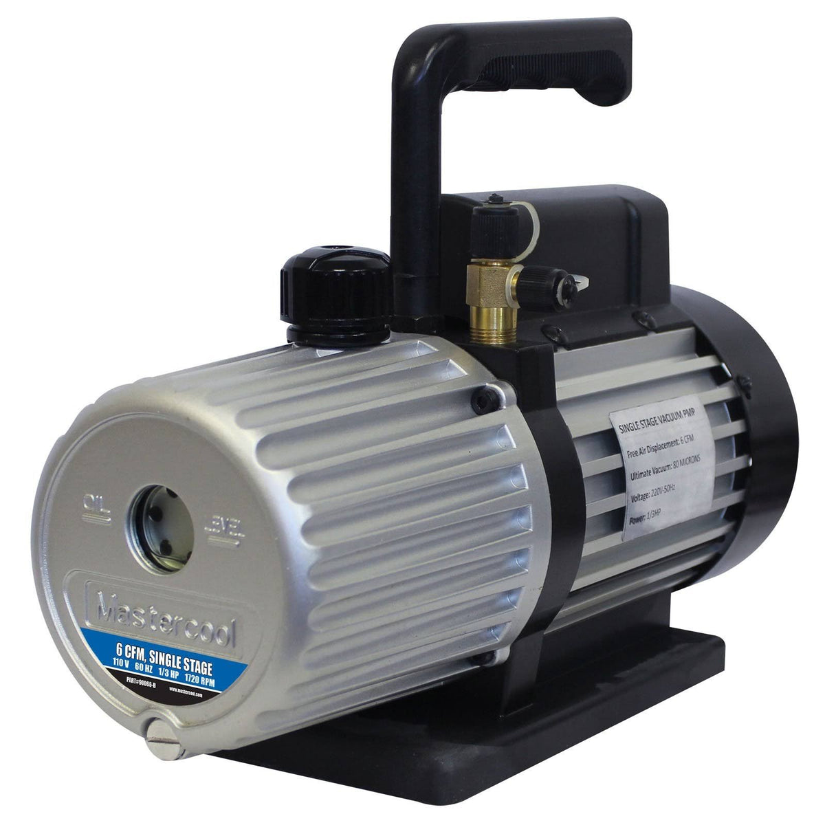 6 CFM Single Stage Vacuum Pump J641