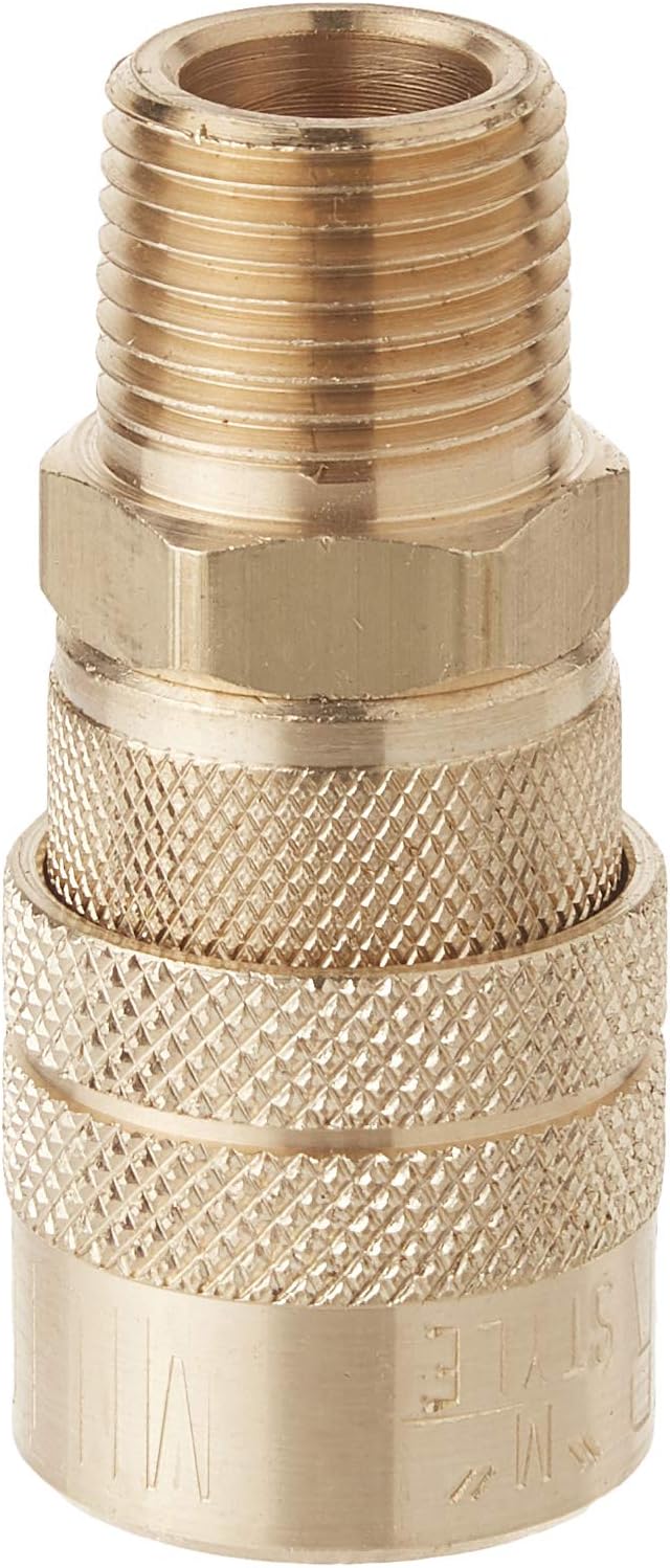 3/8" MNPT M Style Coupler - Box of 10 C618
