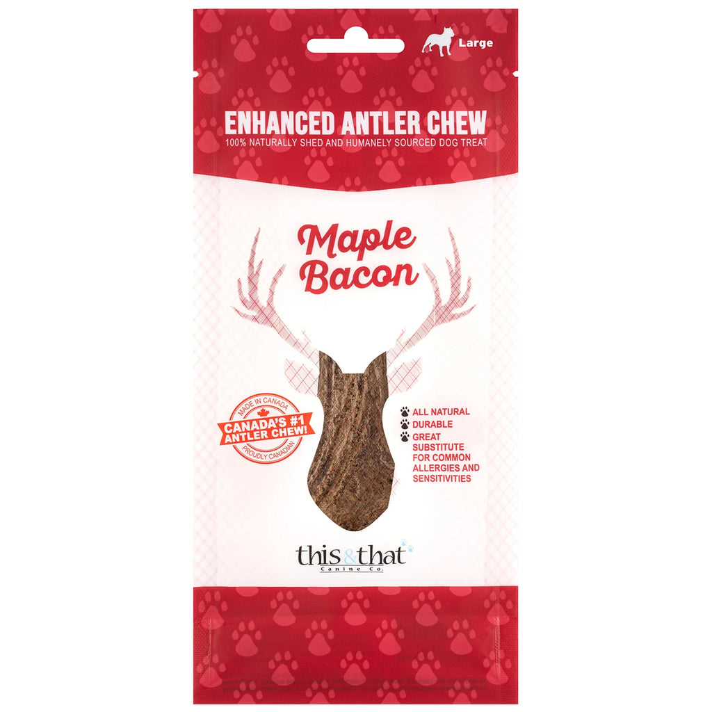 Large Grade A Split Elk Antler Dog Chew Q331585