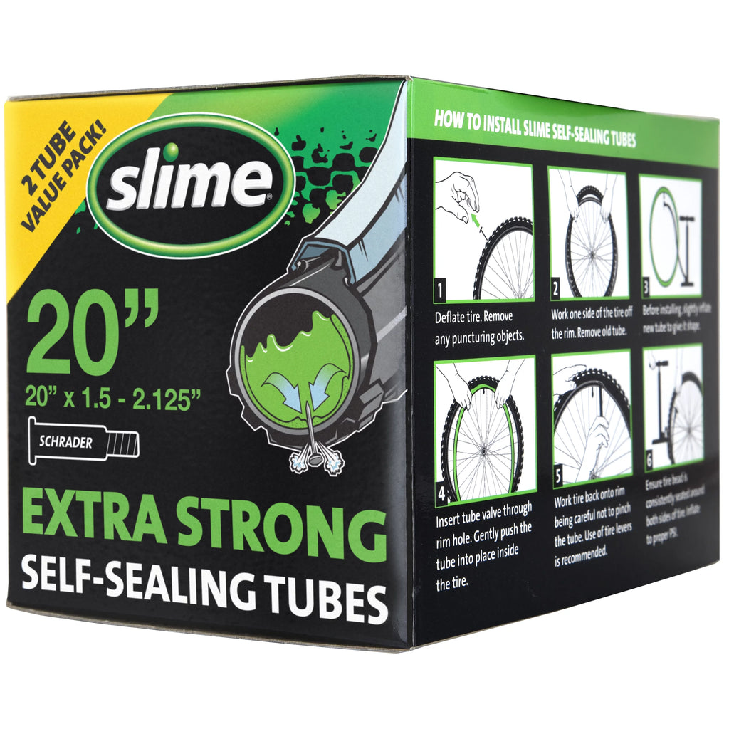Self-Sealing Bicycle Tube Schrader 20 x 1.25-2.125 X128